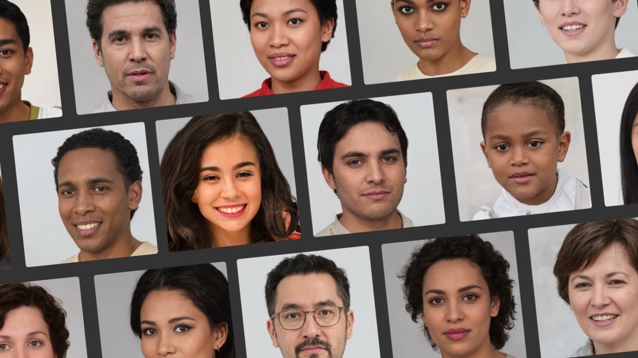 Face Generator: AI-generated human faces
