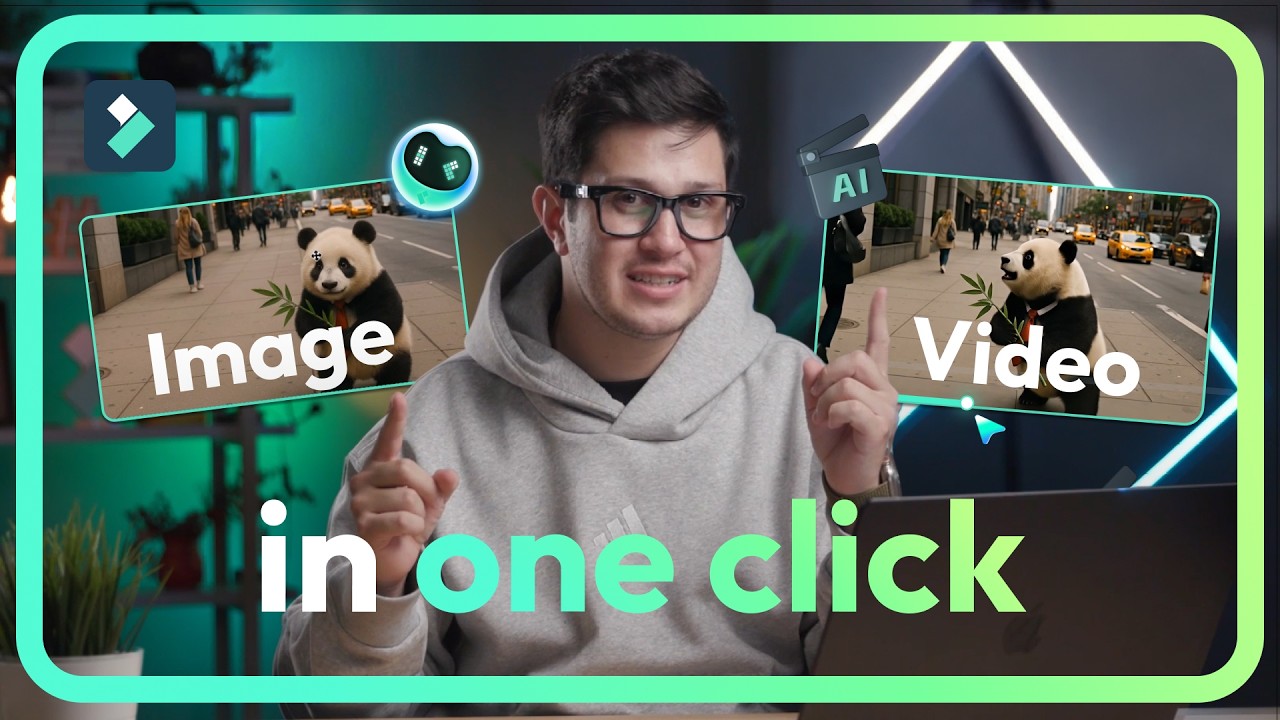 AI Image-to-Video in Filmora 🌟 | VEO 3 Quality + Social Media Templates