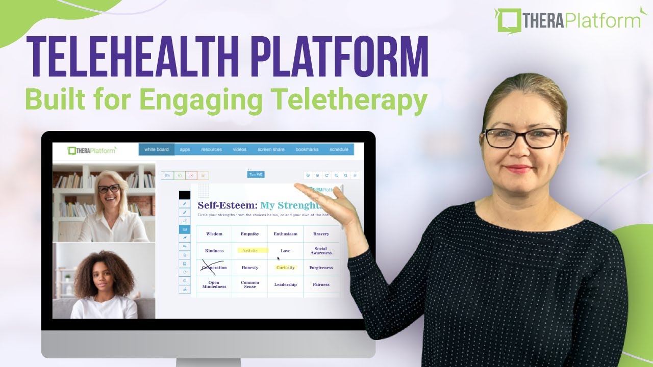 Telehealth Platform Built for Engaging Teletherapy