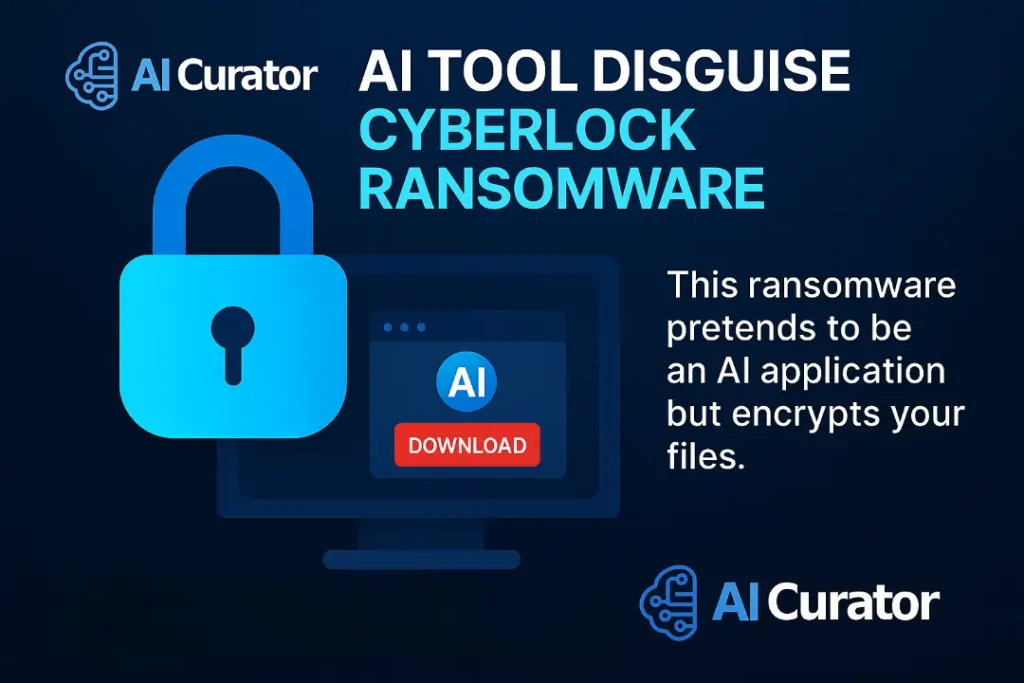 CyberLock Ransomware - Fake AI Malware Tool