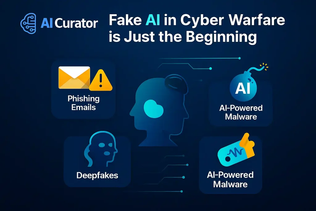 Fake AI Tools in Cyber Warfare