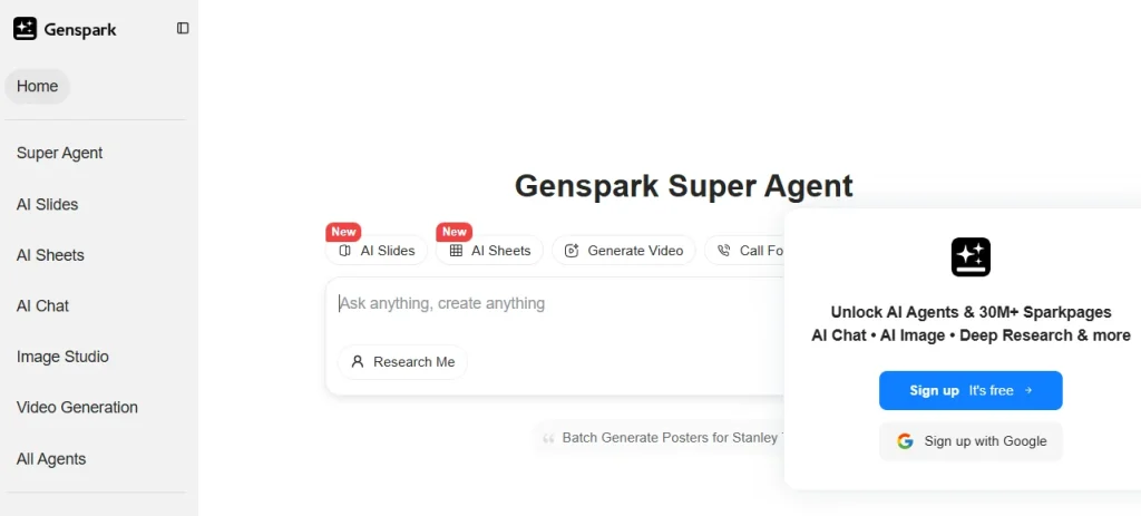 Genspark Superagent