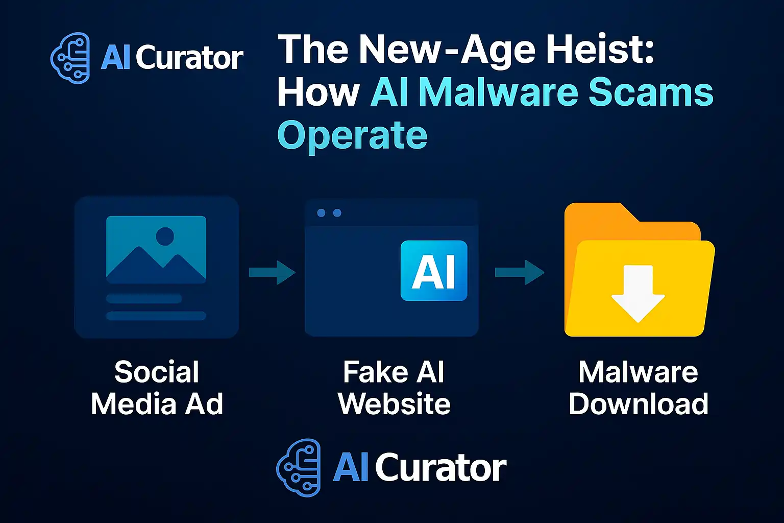 How AI Malware Scams Operate