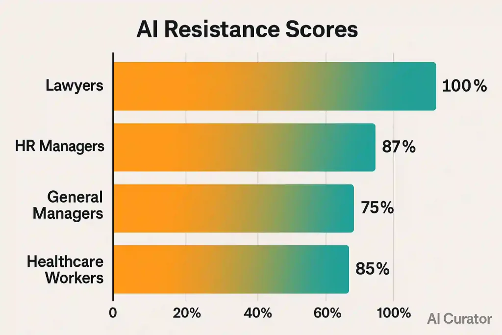 Jobs AI Can't Replace- AI resistant Careers score
