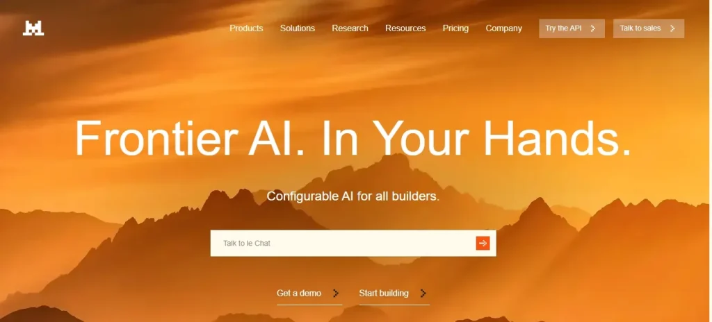 Mistral AI API