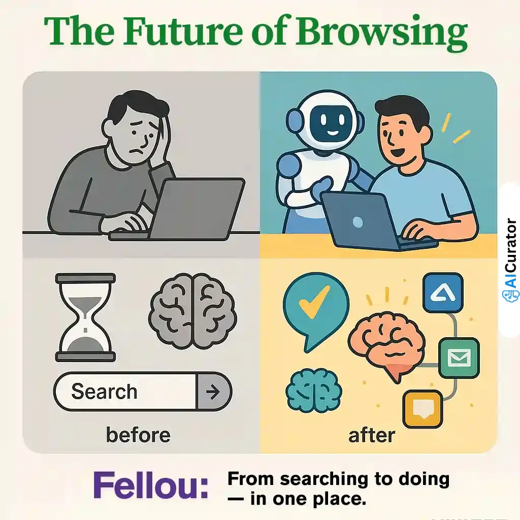 The Future of Browsing - Fellou AI