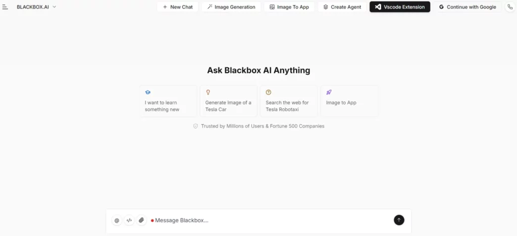 Blackbox-AI Code Generator