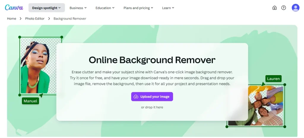 Canva Background Remover