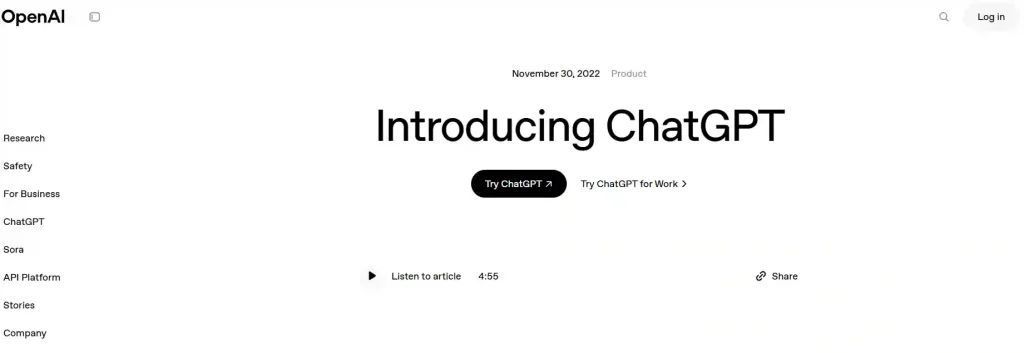 ChatGPT by OpenAI