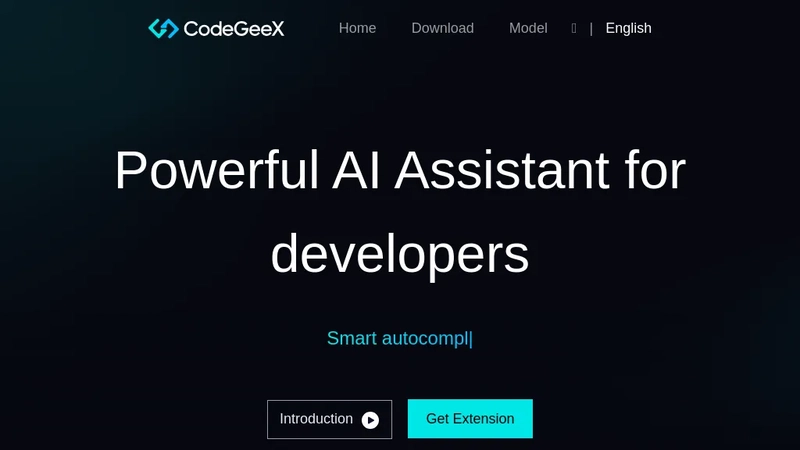 CodeGeeX - AI Code Generator
