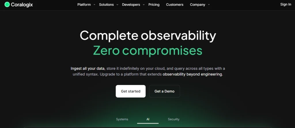 Coralogix AI Observability