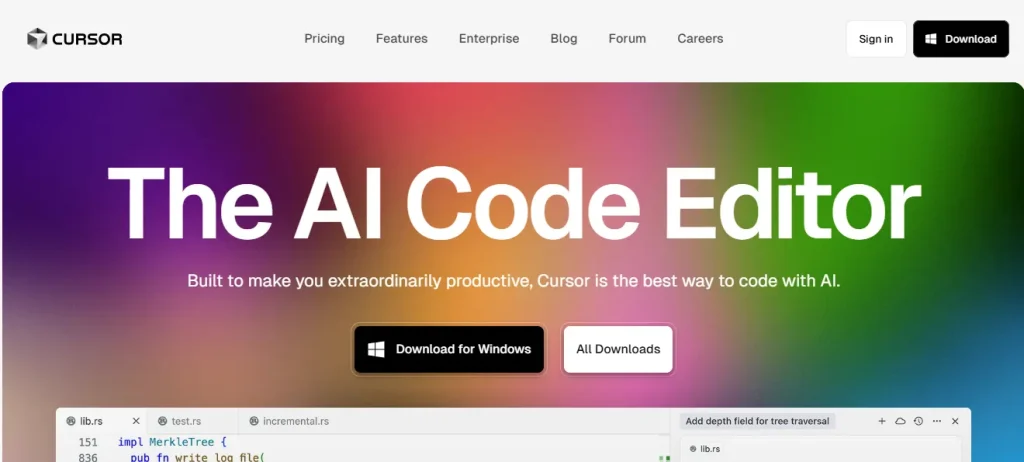 Cursor - AI Code Generator