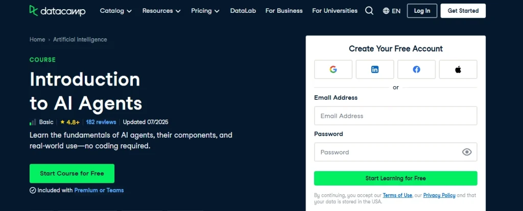 DataCamp - AI-Powered Learning and Skill Development