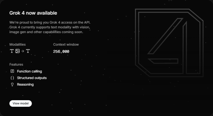 Grok 4 Model