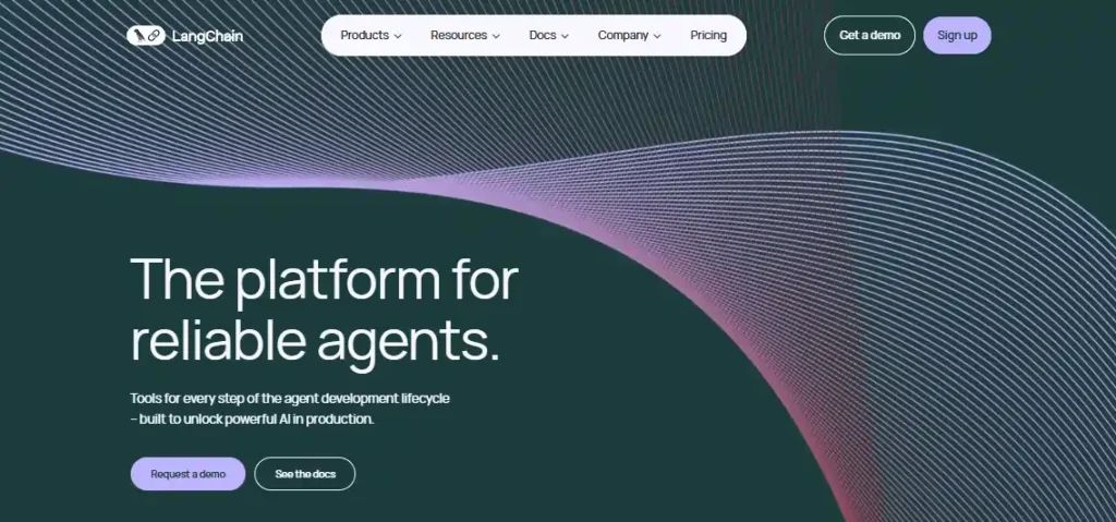 Langchain Homepage