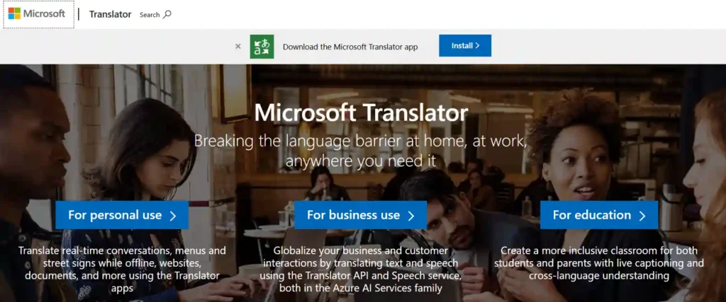 Microsoft Translator