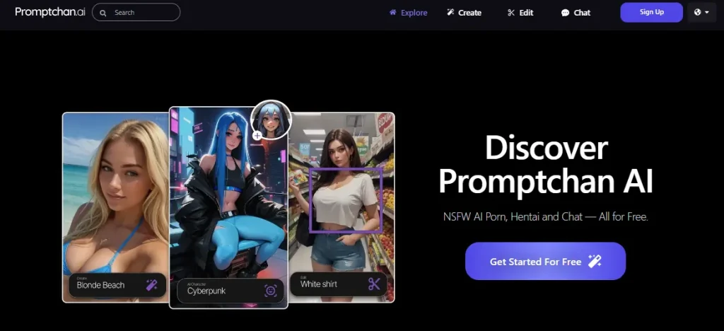 Promptchan AI Art Generator