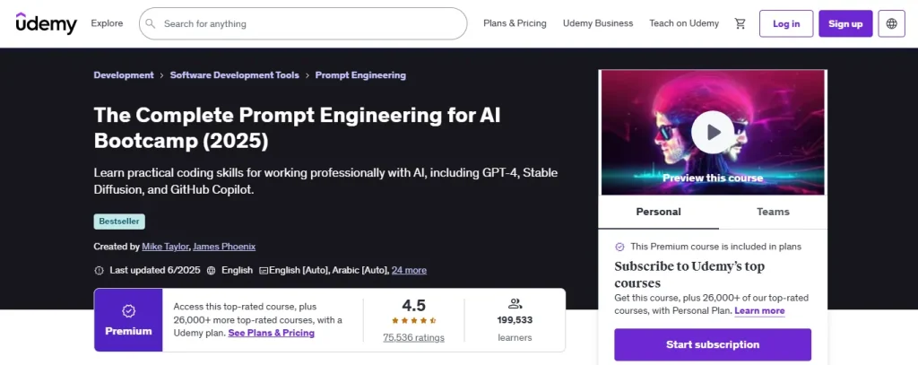 The Complete Prompt Engineering for AI Bootcamp