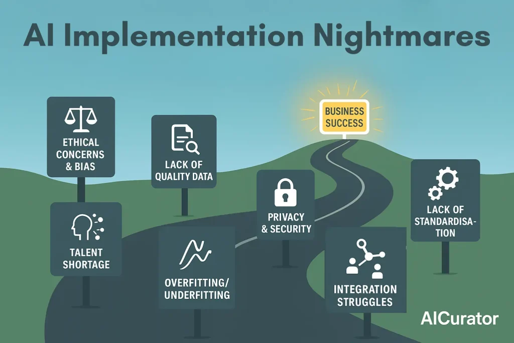 AI Implementation Challenges Crushing Business Dreams