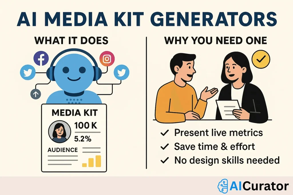 Importance of AI Media Kit Generators