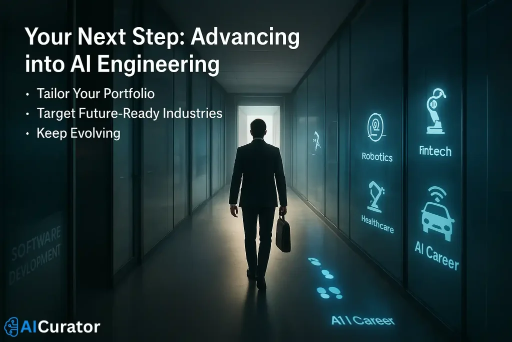 Apply, Iterate, Progress and successfully switch your career to AI Engineering