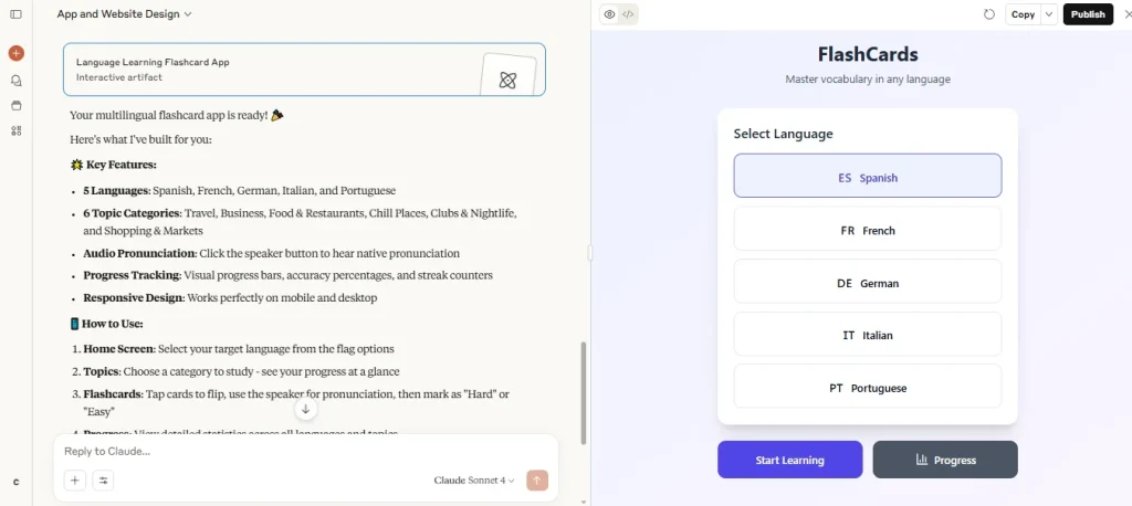 Creating Your First App with Claude Artifacts