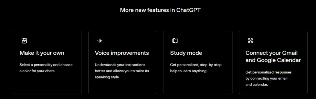 GPT-5 New Features