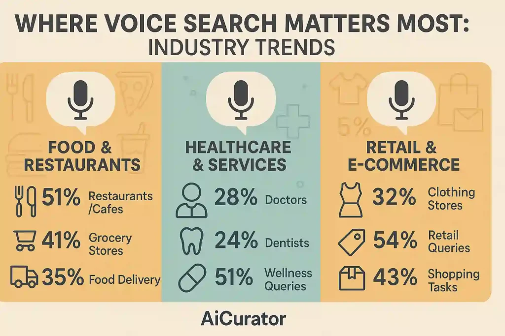 Industry-Specific Voice Search Applications