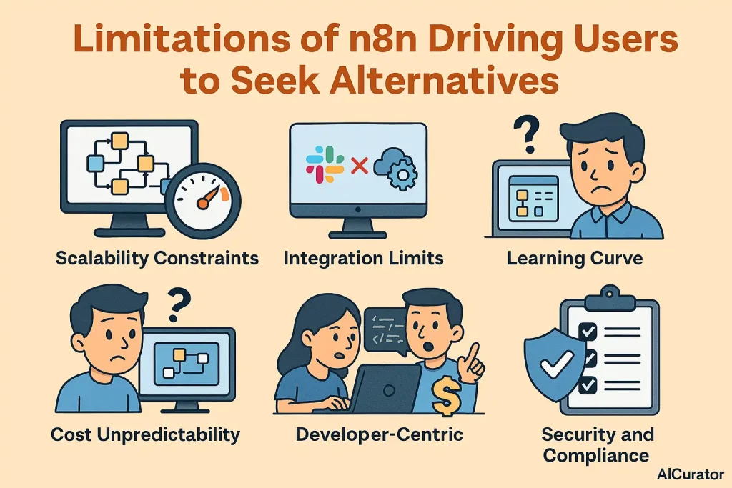 Limitations of n8n Alternatives_