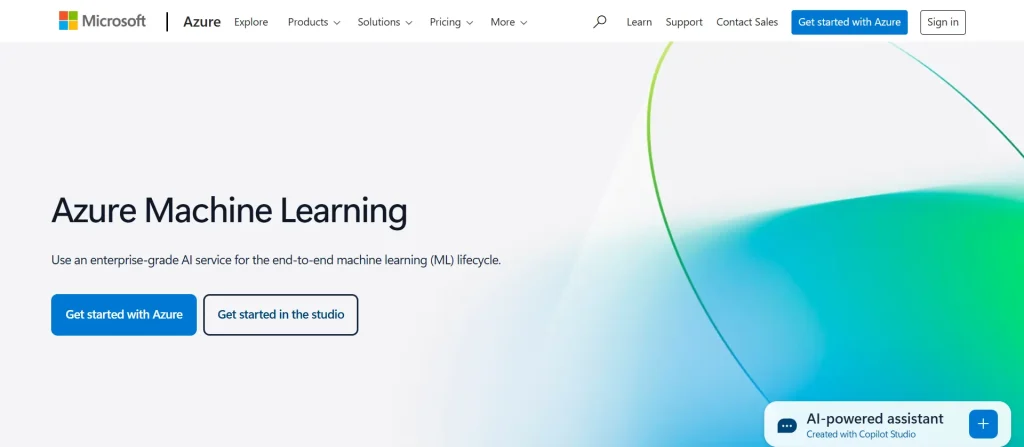 Microsoft Azure Machine Learning