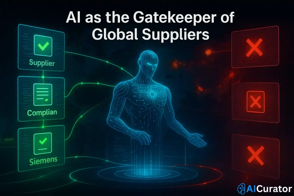 Supplier Management and Risk Mitigation in AI Driven Supply Chain