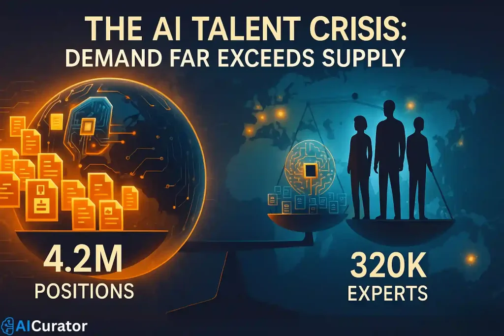 Talent Shortage in AI and ML Fields