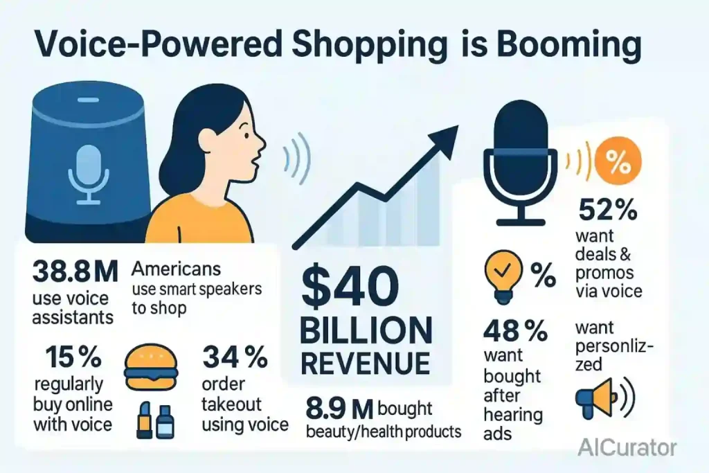 Voice Commerce and Shopping Statistics