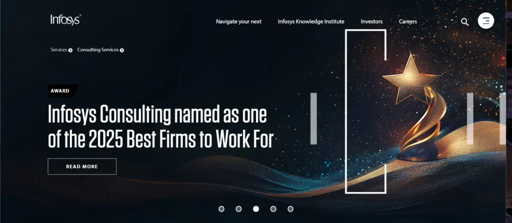Infosys digital services and consulting