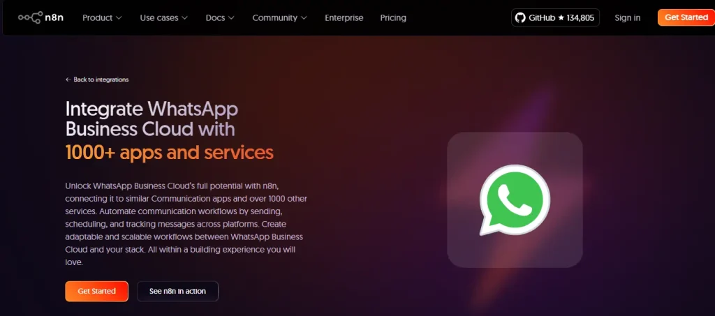 Integrate Whatsapp with n8n