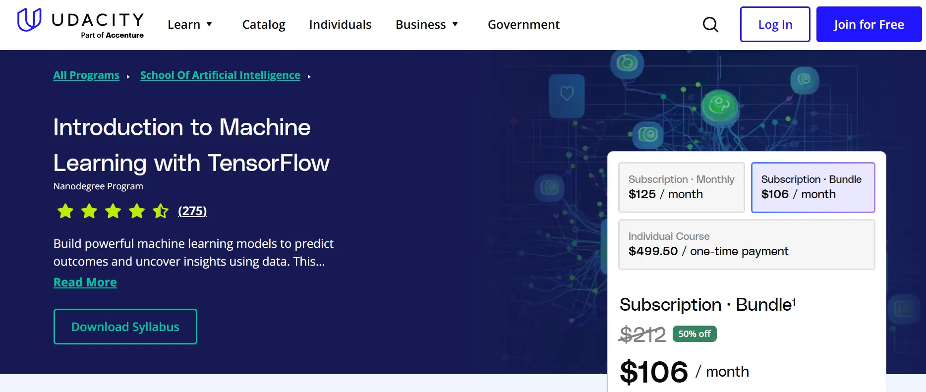 Introduction to Machine Learning with TensorFlow-Udacity