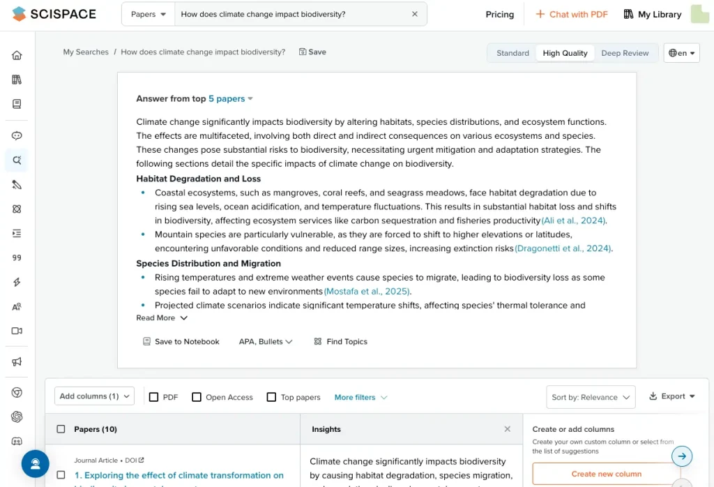 SciSpace research papers