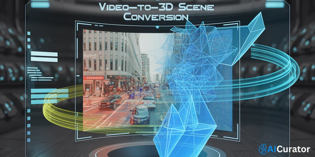Video-to-3D Scene Conversion