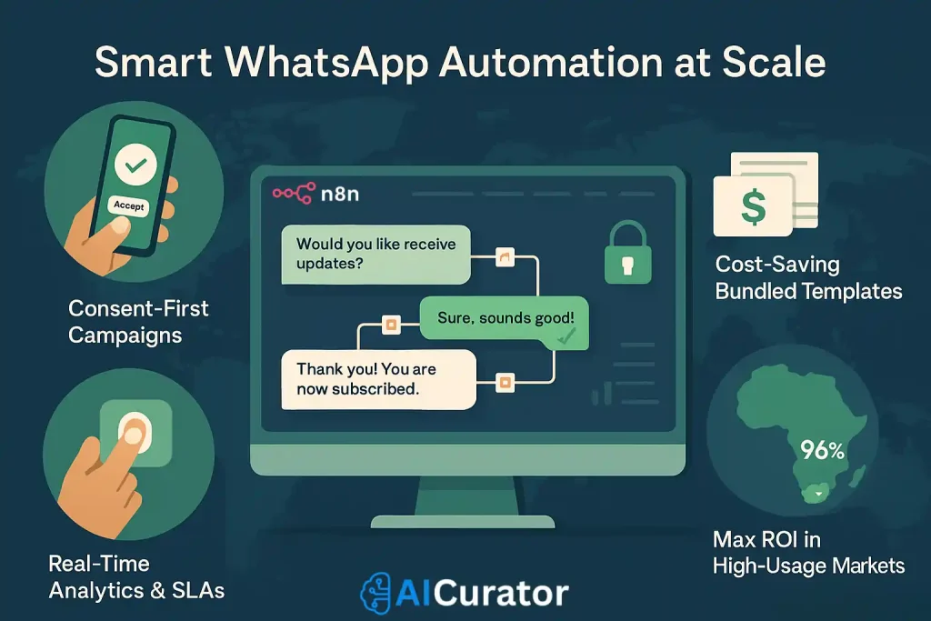 n8n WhatsApp Automation tips for scale and compliance