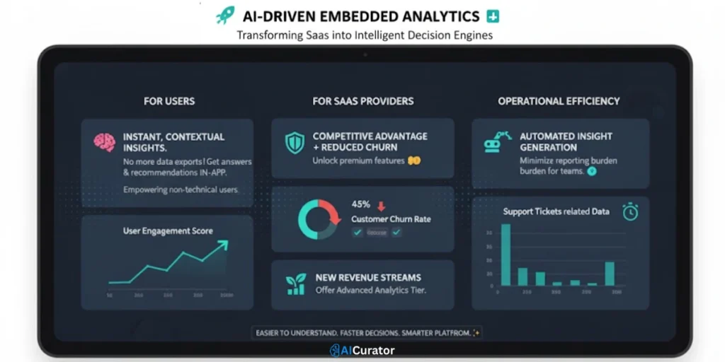 AI-Driven Embedded Analytics Transforms SaaS Platforms