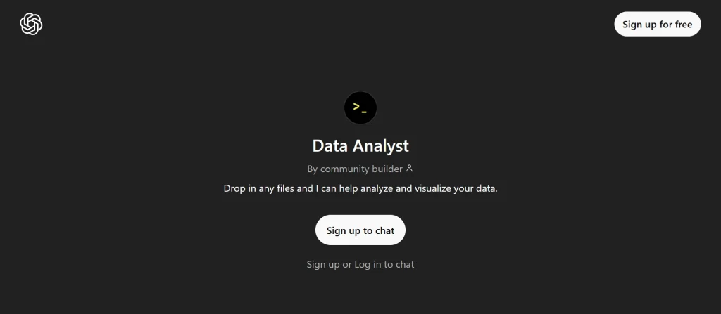 Data Analyst ChatGPT