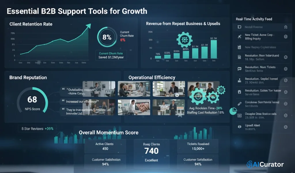 Importance of B2B Support Tools for Business Growth