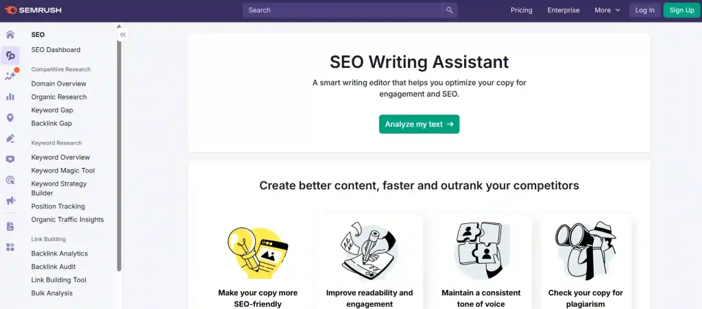 Semrush Writing Assistant