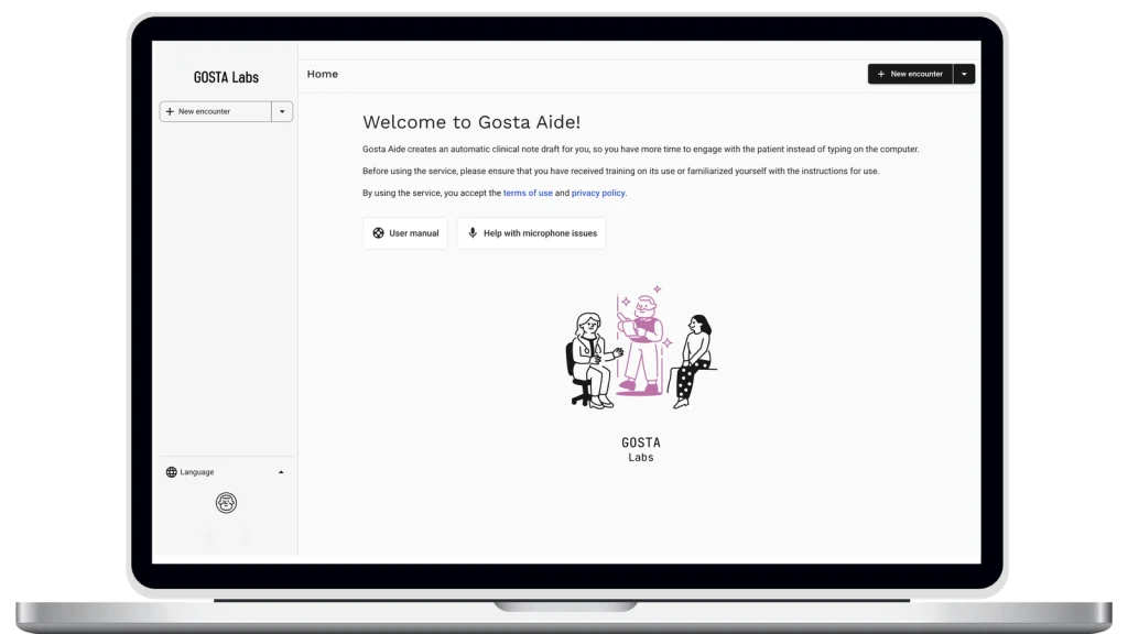 Gosta AI Operating System for healthcare