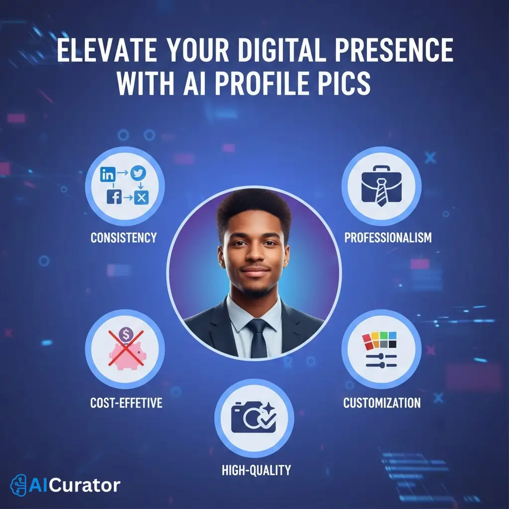 AI-Generated Profile Picture for Digital Identity