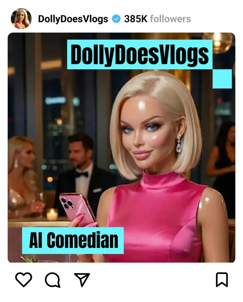 AI Influencer Awards Category - AI Comedian