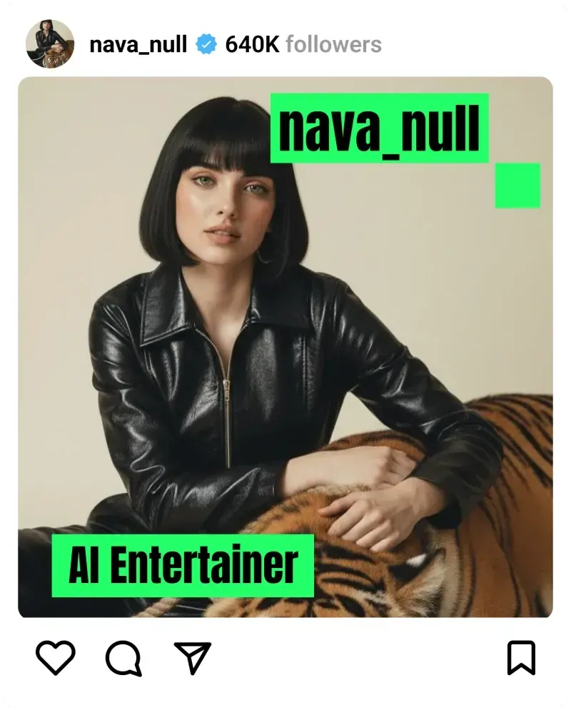 AI Influencer Awards Category- AI Entertainer