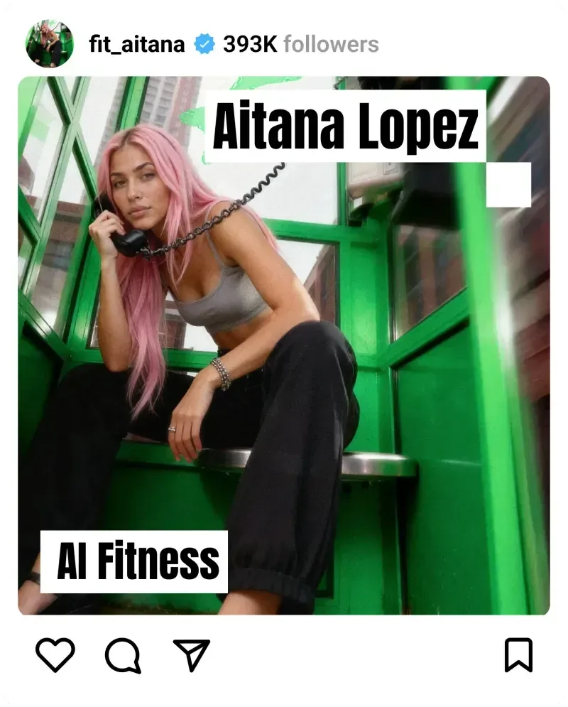 AI Influencer Awards Category- AI Fitness