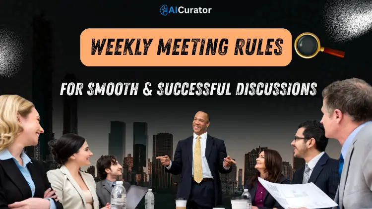 Top Meeting Rules for Smooth & Successful Discussions